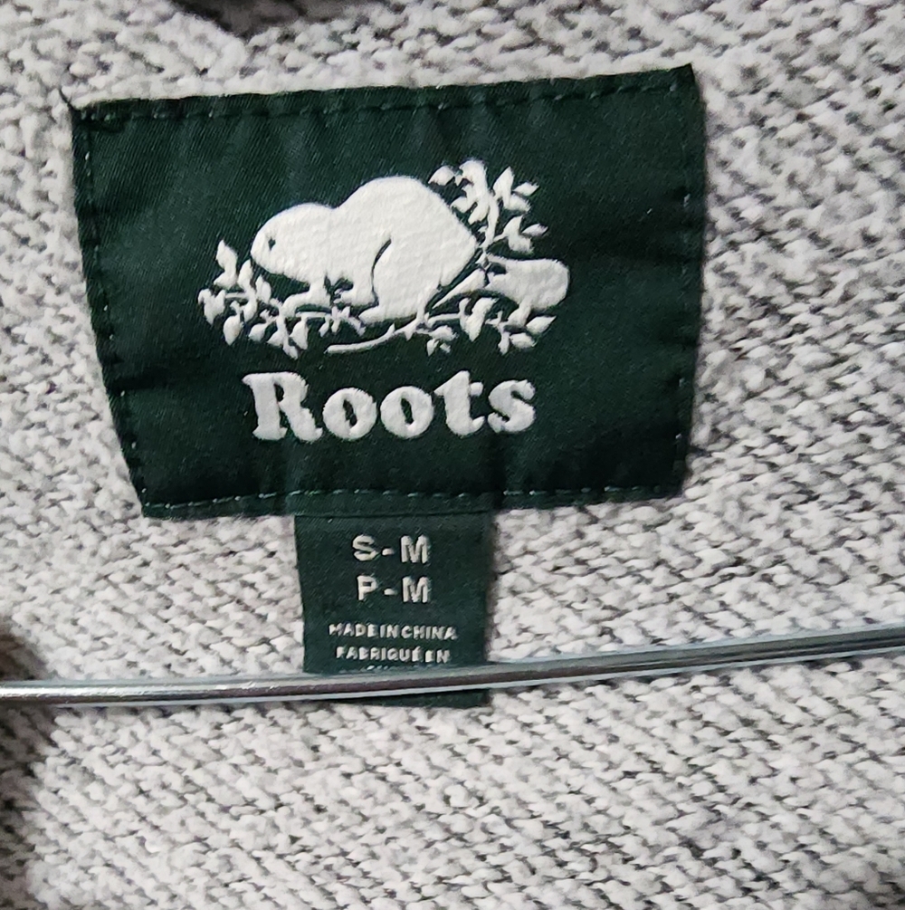🌸Roots Unisex Salt and Pepper Robe in size S🌸 - Picture 4 of 9